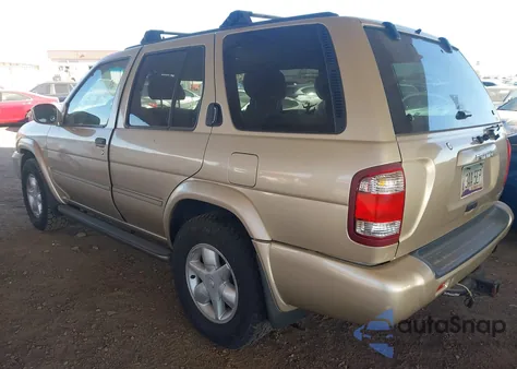 2001 Nissan Pathfinder Le from USA, damaged, VIN JN8DR09Y81W576471